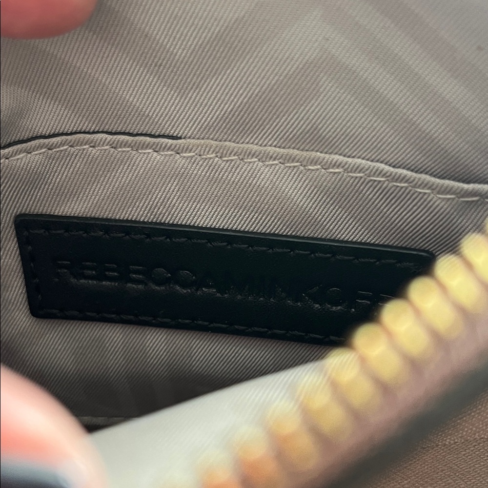 Rebecca Minkoff Brown Crossbody Bag with Gold Accents - Picture 3 of 4